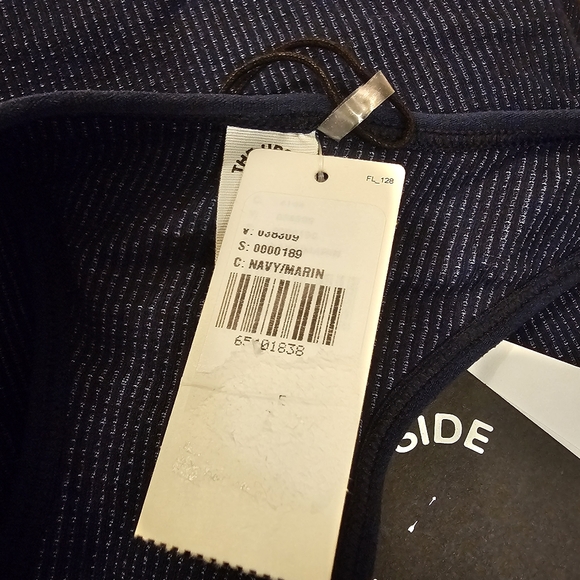 Blue Anthropologie The Upside Women's Circular Knit RAF Mini Dress - Picture 4 of 15